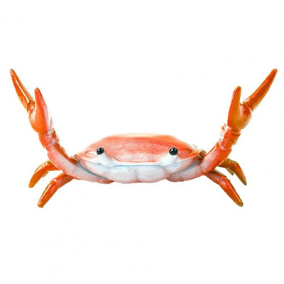 Radoša dzīvnieku dizaina viena pildspalvas turētājs, plastmasas svarcelšanas krabju pildspalvas turētājs biroja pildspalvu turētāja kronšteina glabāšanas zīmuļu plauktam