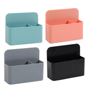 Magnētiskais ledusskapja uzglabāšanas kastes turētājs kannas marķieris magnēts zīmuļa pildspalva rakstāmgalds organizators uzglabāšanas piederums plastmasas biroja skolas piederumi