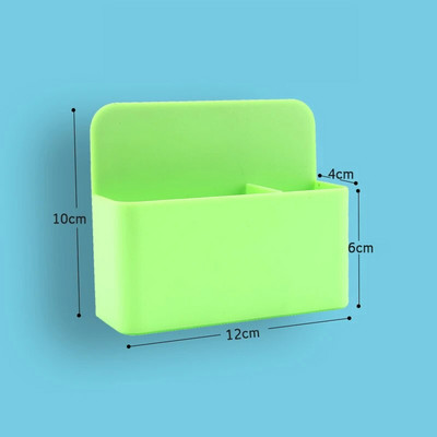 Magnētiskais ledusskapja uzglabāšanas kastes turētājs kannas marķieris magnēts zīmuļa pildspalva rakstāmgalds organizators uzglabāšanas piederums plastmasas biroja skolas piederumi