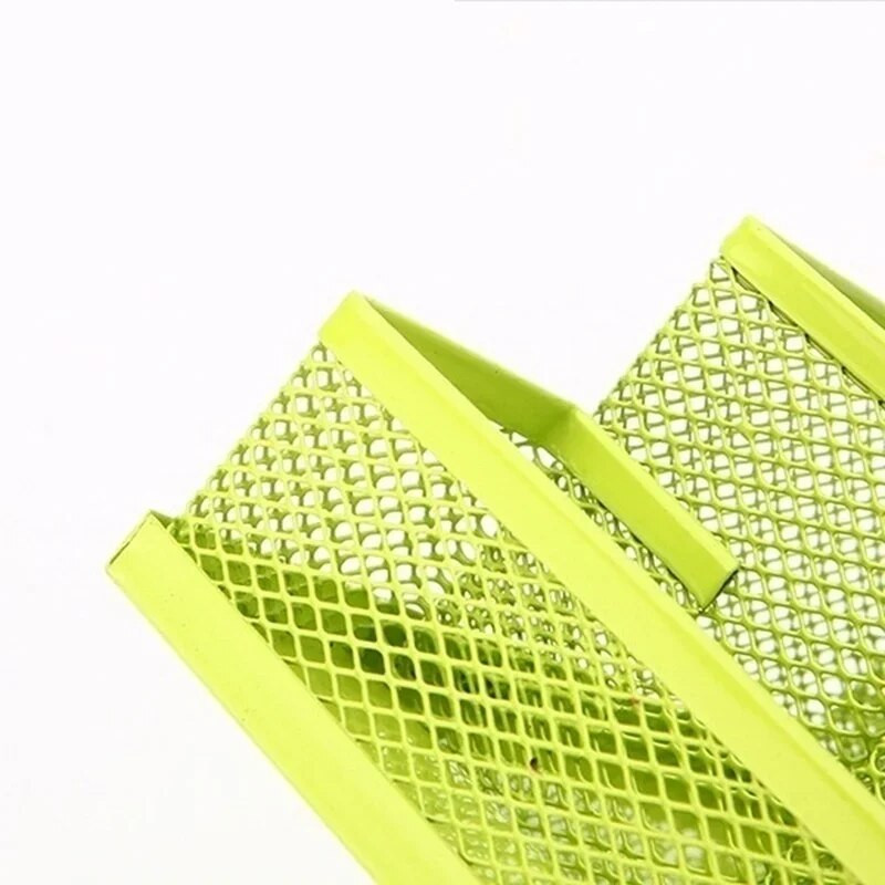 Daudzfunkcionāls rakstāmgalda metāla sieta pildspalvu turētājs organizators biroja skolas kancelejas piederumu uzglabāšanas kaste Penāļa futrāļa statīvs galddatora piederumi