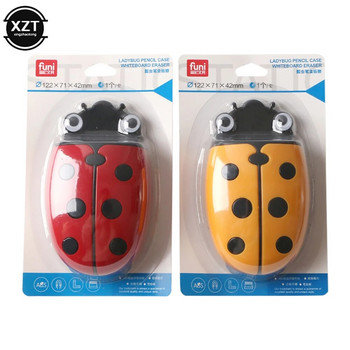 Cute Ladybug Fridge Magnetic Storage Box Γόμα Whiteboard Pen Organizer Save Space Magnet Θήκη δοχείων κουζίνας C26