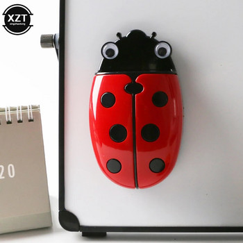 Cute Ladybug Fridge Magnetic Storage Box Γόμα Whiteboard Pen Organizer Save Space Magnet Θήκη δοχείων κουζίνας C26