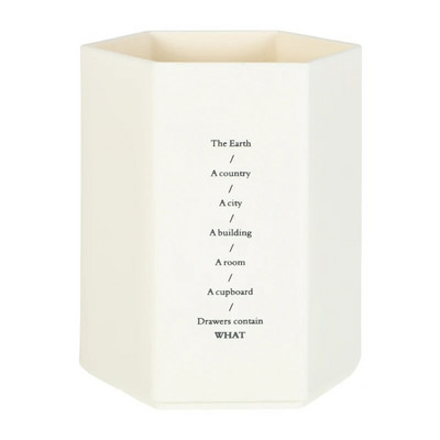 Απλή συμπαγής θήκη για στυλό σε σχήμα εξάγωνου Επιτραπέζια οργάνωση Σχολική βάση μολυβιών γραφείου Κουτί αποθήκευσης χαρτικών Δώρο Δώρο