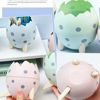 Cute Dinosaur Egg Αποσπώμενη θήκη για στυλό Organizer Γλάστρα μολυβιών Δοχείο επιστολόχαρτα γραφείου Στολίδι Κουτί αποθήκευσης για παιδιά Δώρο