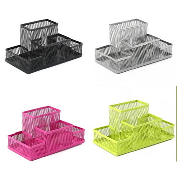 Fashion Multifunctional Office Stationery Desk Organizer Mesh Collection θήκη για στυλό Box organizer για δώρο γενεθλίων