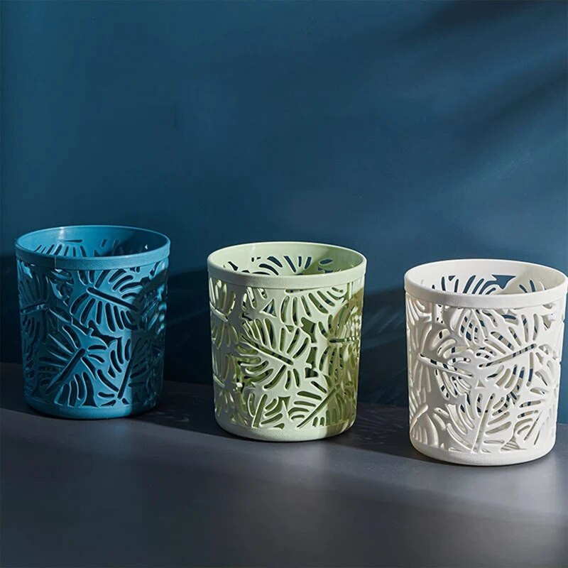 Για σχολικά είδη γραφείου Μολύβι Θήκη για στυλό Κύλινδρος γραφικής ύλης Οργανωτής αποθήκευσης Δοχείο Nordic Hollow Flower Πινέλο μακιγιάζ