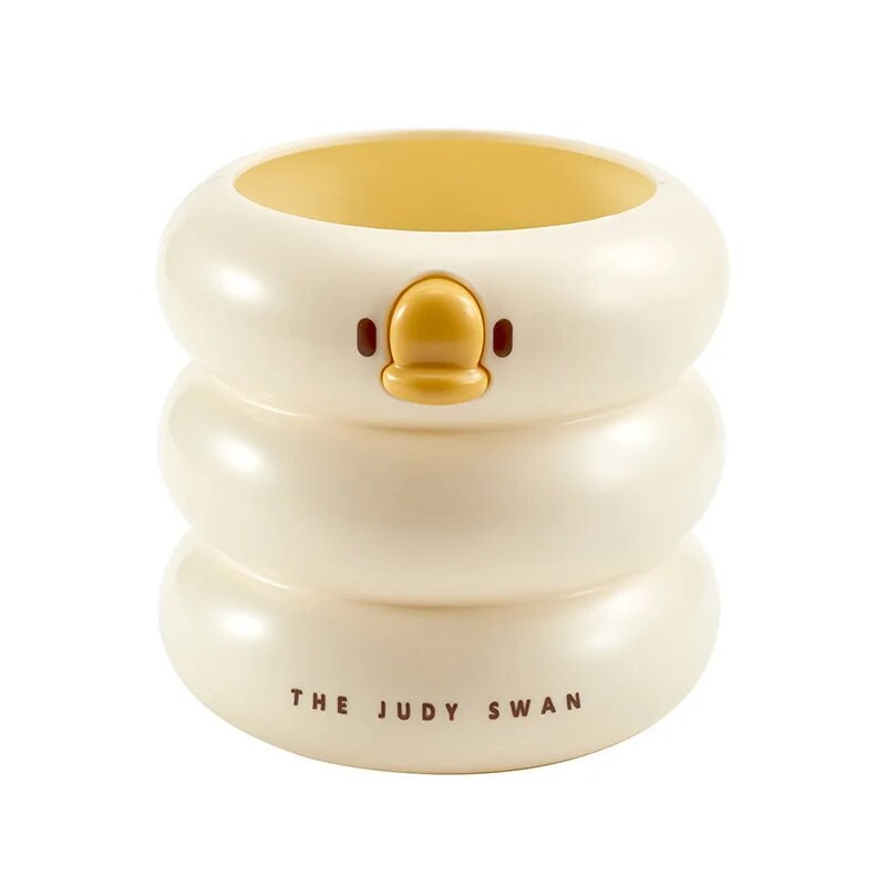 Jauks multfilmas apaļš zīmuļa turētājs Biroja rakstāmgalda pildspalvas pods krūzes futrālis konteinera organizators izturīgs zīmuļu futrālis