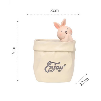 animal Craft Kawaii Multifunction Stand Stand Μολυβοθήκες για Γραφείο Μεγάλα Αξεσουάρ Γραφείου Προμήθειες Χαρτικά