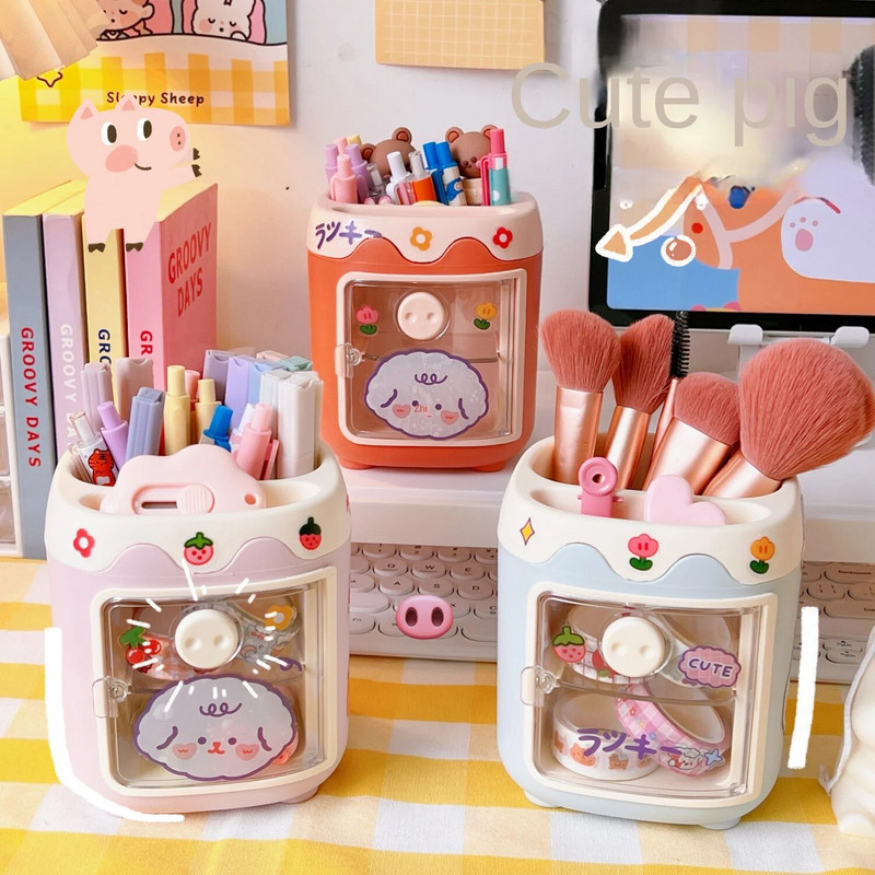 Loominguline pliiatsihoidja Multifilm Armas mitme ruudustikuga seapliiatsihoidja Tudengi kontoritarbed Sea nina pliiatsihoidja sahtli pliiatsihoidja