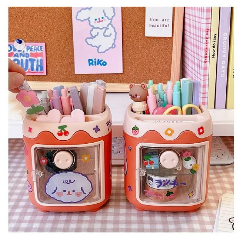 Loominguline pliiatsihoidja Multifilm Armas mitme ruudustikuga seapliiatsihoidja Tudengi kontoritarbed Sea nina pliiatsihoidja sahtli pliiatsihoidja