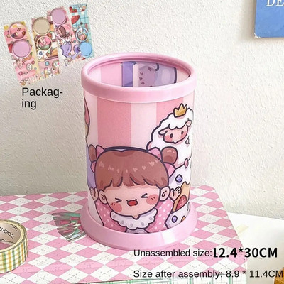 Uus loominguline multikas väike kollane pardipliiatsihoidja õpilaste kirjatarvete hoiukast laste vannitoa veekindel hambaharjahoidja