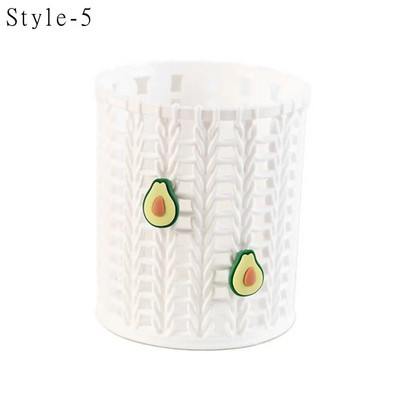 1PC Creative imitējoši vīnogulāju pildspalvu turētāji galddatora organizators grima otu uzglabāšanas zīmuļu krūzes turētājs Skolas biroja galda piederumi