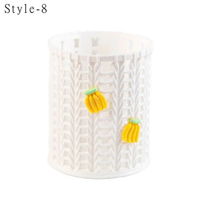 1PC Creative imitējoši vīnogulāju pildspalvu turētāji galddatora organizators grima otu uzglabāšanas zīmuļu krūzes turētājs Skolas biroja galda piederumi