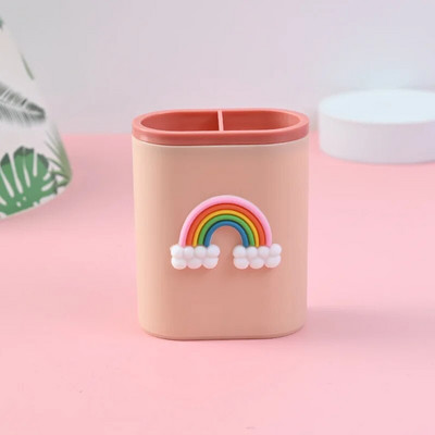 Mini pildspalvu turētājs korejiešu radošs jauks multfilmu zīmuļu organizators jauks rakstāmpiederumu uzglabāšanas kaste studentu/biroja darbvirsmas organizators