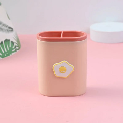 Mini pildspalvu turētājs korejiešu radošs jauks multfilmu zīmuļu organizators jauks rakstāmpiederumu uzglabāšanas kaste studentu/biroja darbvirsmas organizators