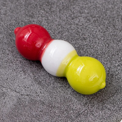 Mini cute dzīvnieku krāsas otu pildspalvas paliktnis keramikas rotājumi ķīniešu kaligrāfija rakstīšanas pildspalvas turētājs Amatniecības pildspalvas spilvens