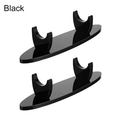 6/12-pesa akrüülpliiatsihoidja ekraan, läbipaistev meigipintslihoidja, küüneharja hoidja, kulmude täitesulepea pliiatsihoidik