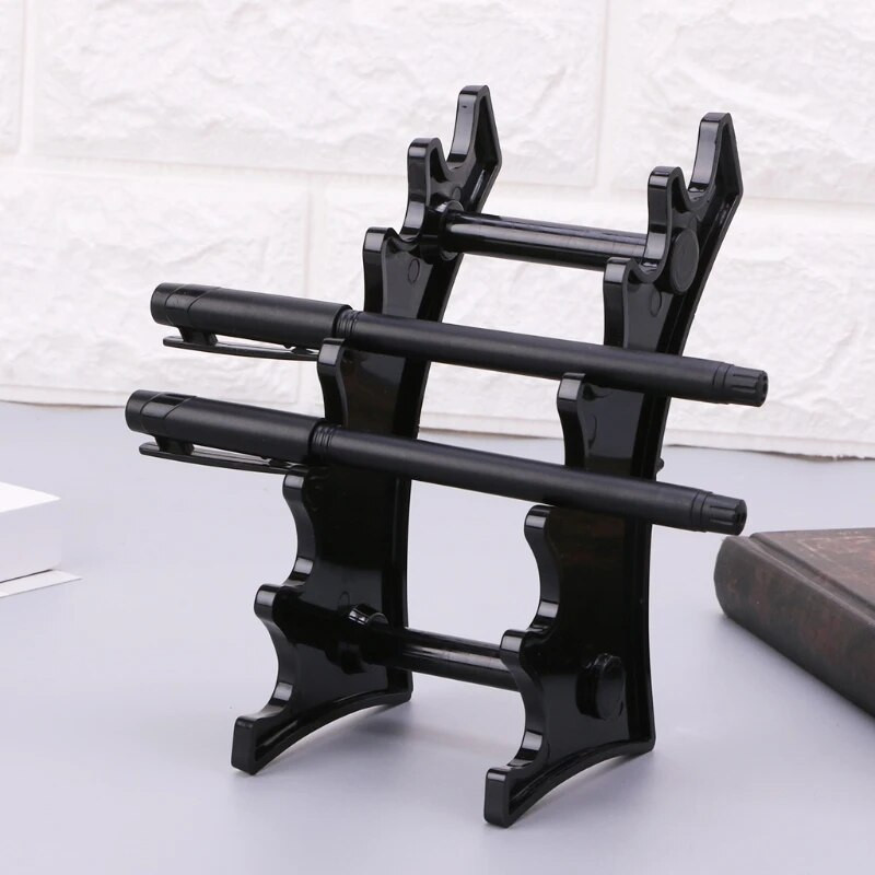 Meigipintsliga lauvärvipliiatspliiatsi vitriin, 6-toaline riiulihoidja Y98A