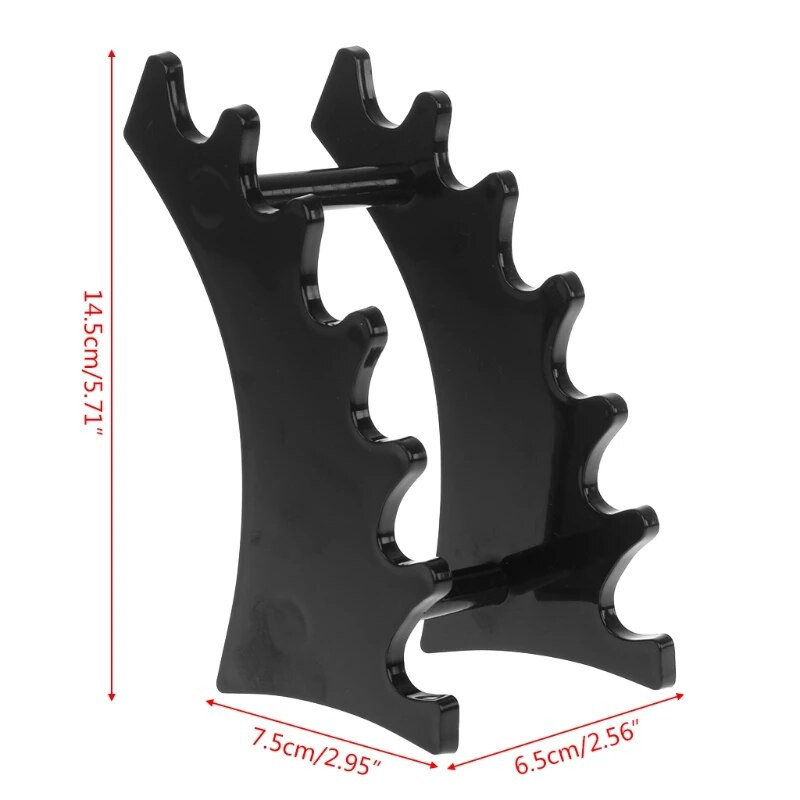 Meigipintsliga lauvärvipliiatspliiatsi vitriin, 6-toaline riiulihoidja Y98A