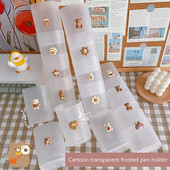 1Pc 2023 Θήκη για στυλό Οργάνωση γραφείου Χαριτωμένα επιστολόχαρτα Σχολικά είδη Αξεσουάρ γραφείου Αξεσουάρ μακιγιάζ Θήκη για μολύβι Βάση πινέλου