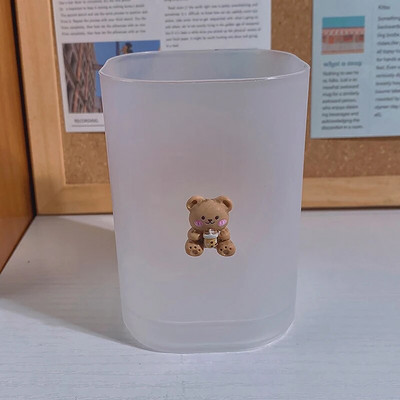 1Pc 2023 Θήκη για στυλό Οργάνωση γραφείου Χαριτωμένα επιστολόχαρτα Σχολικά είδη Αξεσουάρ γραφείου Αξεσουάρ μακιγιάζ Θήκη για μολύβι Βάση πινέλου