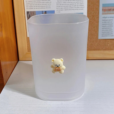 1Pc 2023 Θήκη για στυλό Οργάνωση γραφείου Χαριτωμένα επιστολόχαρτα Σχολικά είδη Αξεσουάρ γραφείου Αξεσουάρ μακιγιάζ Θήκη για μολύβι Βάση πινέλου