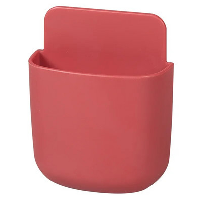 Mājas biroja sienas pašlīmējoša uzglabāšanas kaste gaisa kondicionētājam TV tālvadības pults mobilā tālruņa turētāja pildspalvu organizators