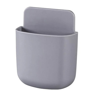 Mājas biroja sienas pašlīmējoša uzglabāšanas kaste gaisa kondicionētājam TV tālvadības pults mobilā tālruņa turētāja pildspalvu organizators