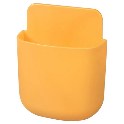 Mājas biroja sienas pašlīmējoša uzglabāšanas kaste gaisa kondicionētājam TV tālvadības pults mobilā tālruņa turētāja pildspalvu organizators