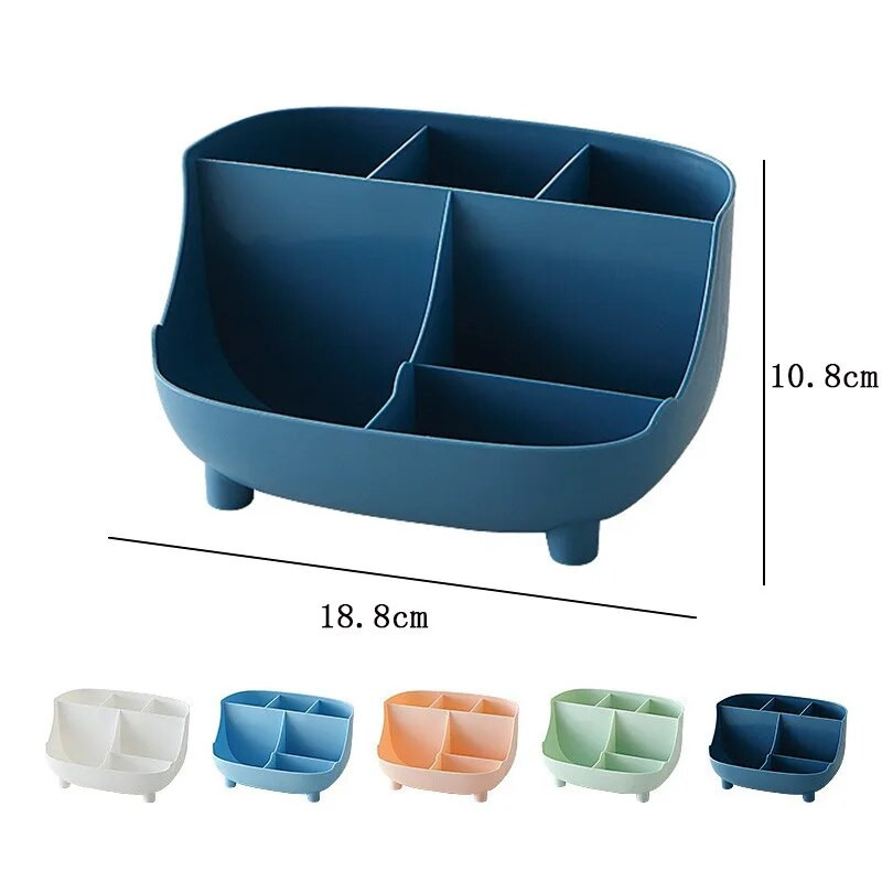 Creative 6 Jostu darbvirsmas organizators pildspalvu turētājs daudzfunkcionāls rakstāmgalds grims Zīmuļu uzglabāšanas statīvs Box School Office kancelejas preces