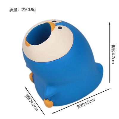 1 gab mini haizivs viena pildspalvas turētājs Studentu radošs darbvirsmas pildspalvu turētājs Skolas darbvirsma jauki rotājumi presēšanas pildspalvas glabāšanai