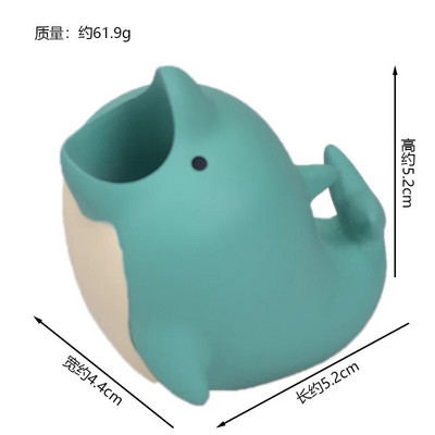 1 gab mini haizivs viena pildspalvas turētājs Studentu radošs darbvirsmas pildspalvu turētājs Skolas darbvirsma jauki rotājumi presēšanas pildspalvas glabāšanai