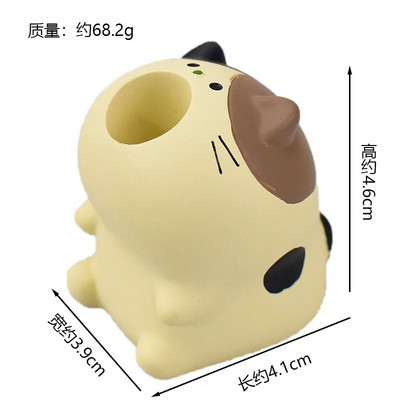 1 gab mini haizivs viena pildspalvas turētājs Studentu radošs darbvirsmas pildspalvu turētājs Skolas darbvirsma jauki rotājumi presēšanas pildspalvas glabāšanai