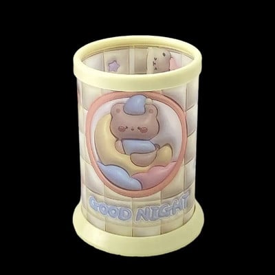 Uus multikas armas pliiatsihoidja ümmargune pliiatsikonteiner, suure mahutavusega pliiatsihoidik õpilastele kirjatarbed kodukontoritarbed