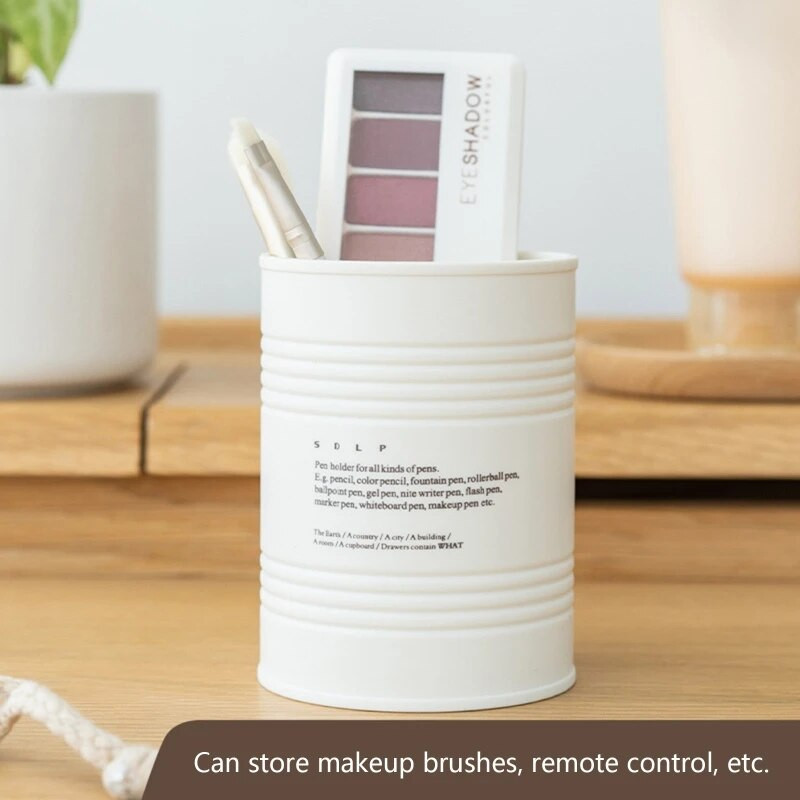 Y3NC Ins zīmuļu turētājs grima otu uzglabāšanas krūzes organizatora pildspalvas konteiners Universāls biroja mājas skolas galda piederumi