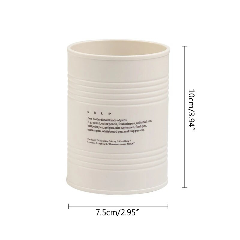 Y3NC Ins zīmuļu turētājs grima otu uzglabāšanas krūzes organizatora pildspalvas konteiners Universāls biroja mājas skolas galda piederumi