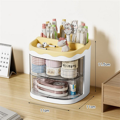 1 τεμ. Μολυβοθήκη για μολύβι Cute Desk Organizer Αξιολάτρευτη θήκη για στυλό Organiser για μολύβι Γλαστροθήκη Desk Stationery Organizer