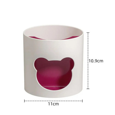 Kawaii lāča pildspalvas turētājs daudzfunkcionāls turētājs konteiners galddatora organizators kancelejas piederumu zīmuļu uzglabāšanas kaste Students