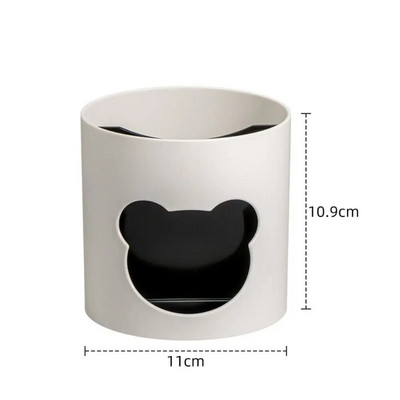 Kawaii lāča pildspalvas turētājs daudzfunkcionāls turētājs konteiners galddatora organizators kancelejas piederumu zīmuļu uzglabāšanas kaste Students