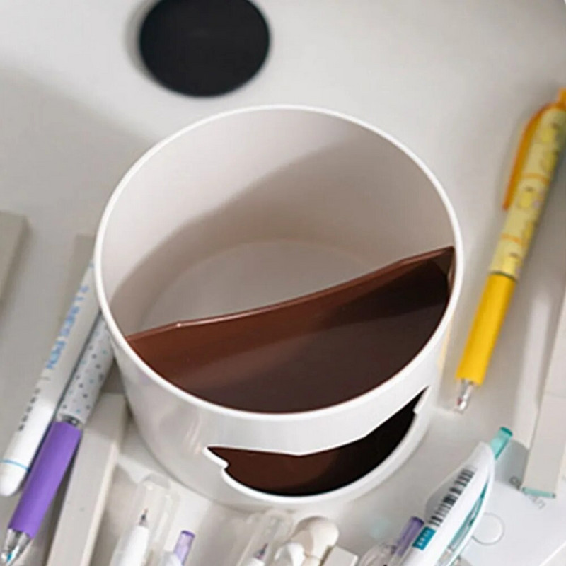 Kawaii lāča pildspalvas turētājs daudzfunkcionāls turētājs konteiners galddatora organizators kancelejas piederumu zīmuļu uzglabāšanas kaste Students