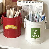 Kasulik pliiatsi hoiukonteiner Suure mahutavusega pidulik pliiatsihoidja kirjutuslaud Jõuluarmas meigipintsliga pliiatsi korraldaja