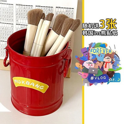 Kasulik pliiatsi hoiukonteiner Suure mahutavusega pidulik pliiatsihoidja kirjutuslaud Jõuluarmas meigipintsliga pliiatsi korraldaja