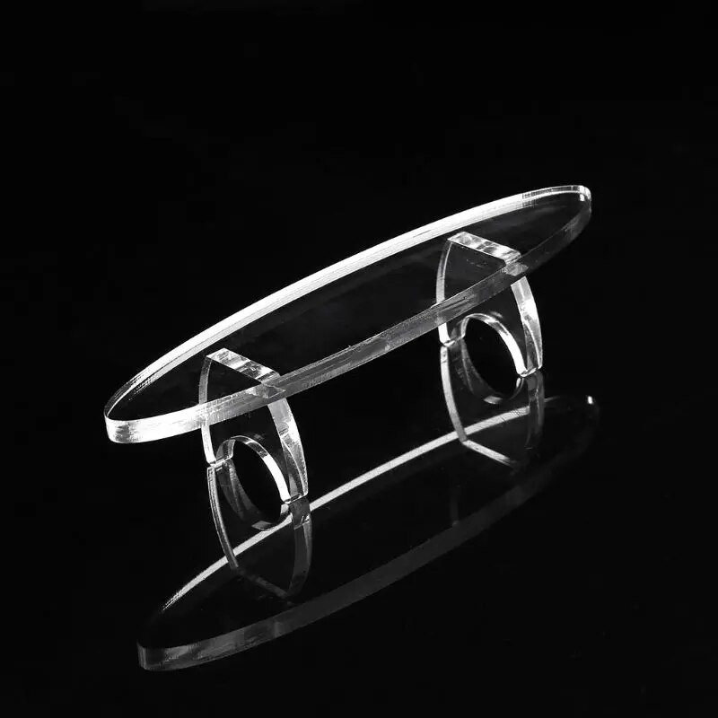 Caurspīdīgs akrila pildspalvas turētājs Samuraju zobena turētājs Caurspīdīgs kosmētikas otas turētājs galda strūklakas lodīšu pildspalvas displejam