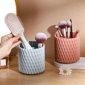 Θήκη στυλό 360 μοιρών Περιστρεφόμενη αποθήκευση αντικειμένων μεγάλης χωρητικότητας Επιτραπέζιος χώρος αποθήκευσης μολυβιών Κάδος χαρτικά Δοχείο προμήθειες γραφείου