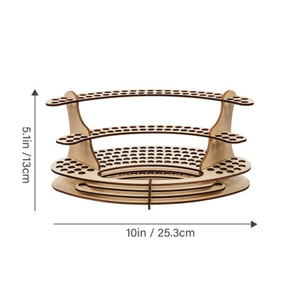 Daudzfunkcionāls koka pildspalvu turētājs Rustic pildspalvu organizators zīmuļu statīvs biroja skolas galda kancelejas piederumi