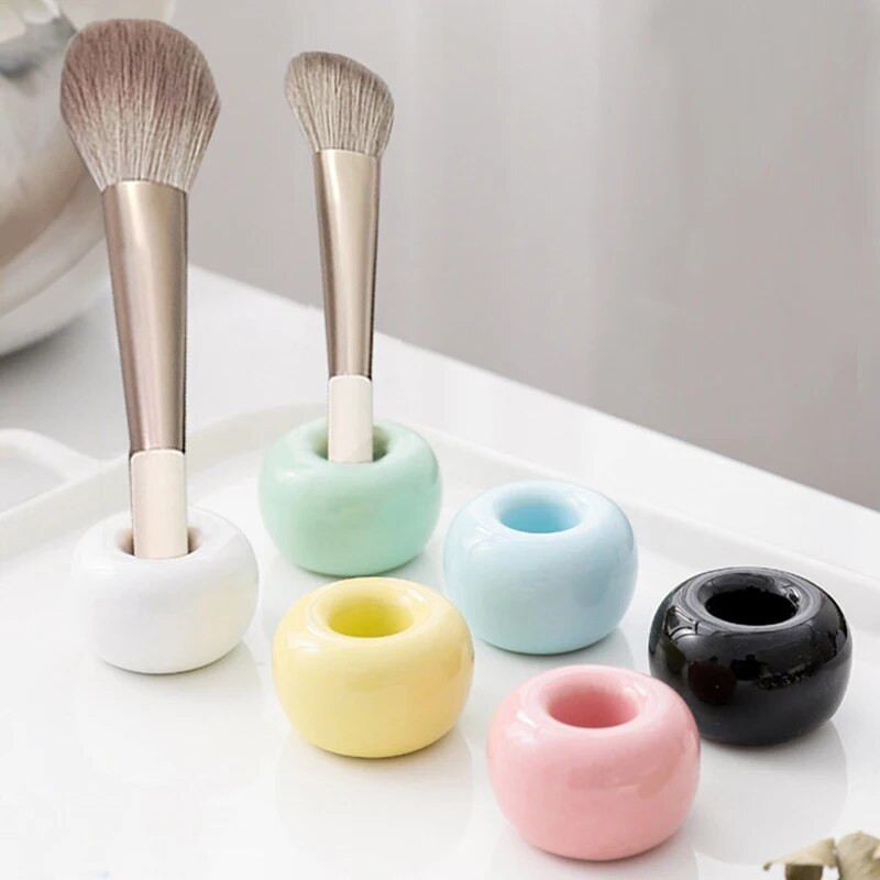 Loominguline keraamiline pliiatsihoidja lauaarvuti hoiustamiskaunistused Minimalistlik sisustus Kontoritarbed Multifunktsionaalne pintsli pliiatsihoidja