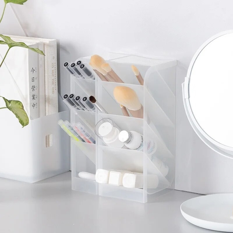 Pildspalvu turētāja rakstāmgalda organizators Jauki rakstāmpiederumi 2022. gada skolas piederumiem Darbvirsmas biroja piederumi Aplauzums Zīmuļu turētāja otu statīvs