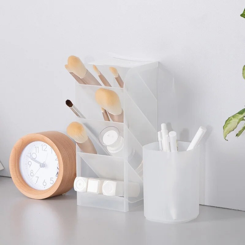 Pildspalvu turētāja rakstāmgalda organizators Jauki rakstāmpiederumi 2022. gada skolas piederumiem Darbvirsmas biroja piederumi Aplauzums Zīmuļu turētāja otu statīvs