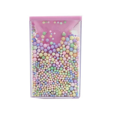 Kawaii Στυλόθήκη Bubble Pencil Cup Desktop Stationery Organizer Πινέλο Μακιγιάζ Θήκη αποθήκευσης για κορίτσια τετράγωνο μολυβοθήκη