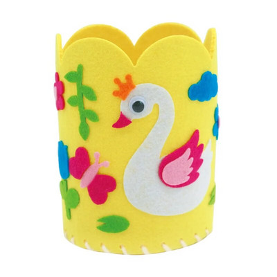 DIY zīmuļu turētājs Rotaļlieta Bērniem Roku darbs Amatniecības komplekts Bērniem Radošs roku darbs Pildspalvu konteiners Rotaļlietas Bērnu Izglītojoša Rotaļlieta DIY Amatniecības komplekti